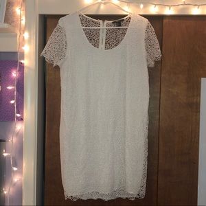 Forever 21 white lace dress